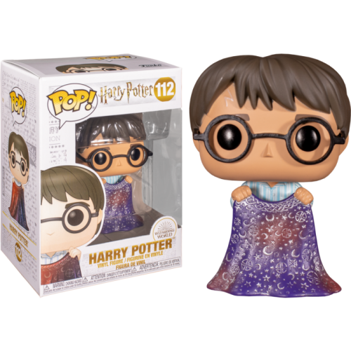 harry potter with invisibility cloak funko