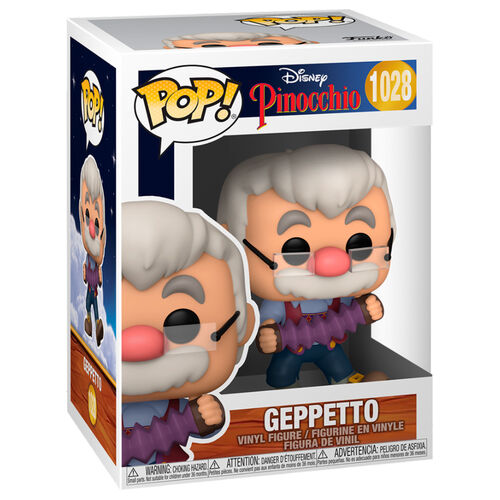 Funko – Disney – Pinocchio – Geppetto with Accordion (#1028)