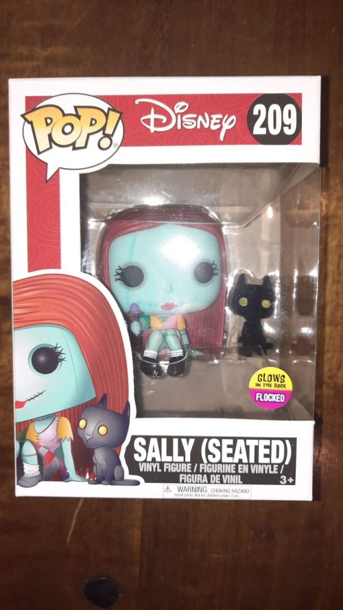 Disney - Seated Sally Glow/Flocked