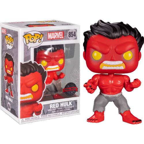 Funko - Marvel - Red Hulk Chase Bundle (#854) - Image 2