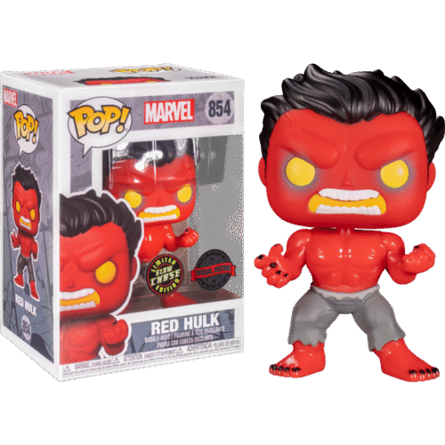 Funko - Marvel - Red Hulk Chase Bundle (#854) - Image 3