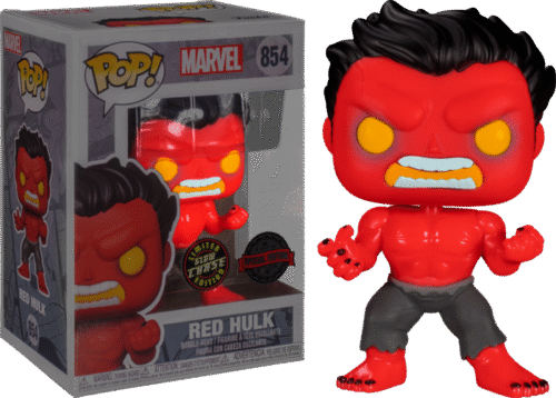 Funko - Marvel - Red Hulk Chase Bundle (#854) - Image 4
