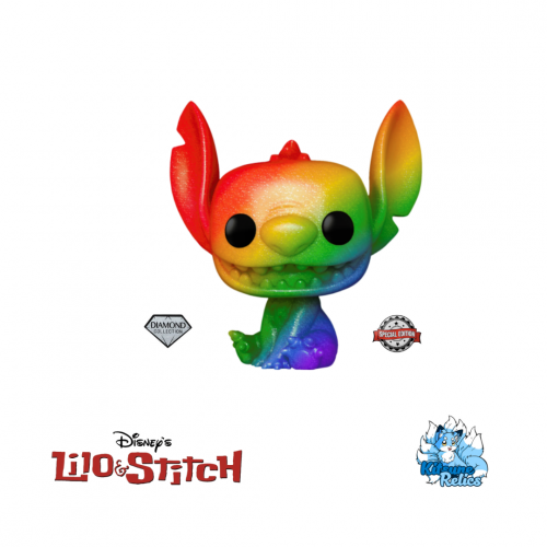 Disney: Lilo & Stitch - Pride Stitch Rainbow (Diamond)