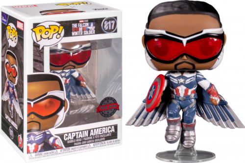 Marvel - The Falcon and Winter Soldier - Captain America Flying