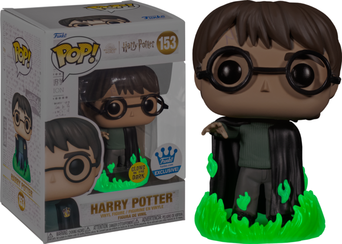 Funko - Harry Potter and the Chamber of Secrets - Harry with Floo Powder GITD (#153) - Image 2