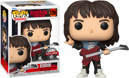 Funko - Stranger Things 4 - Eddie with Guitar (#1250)