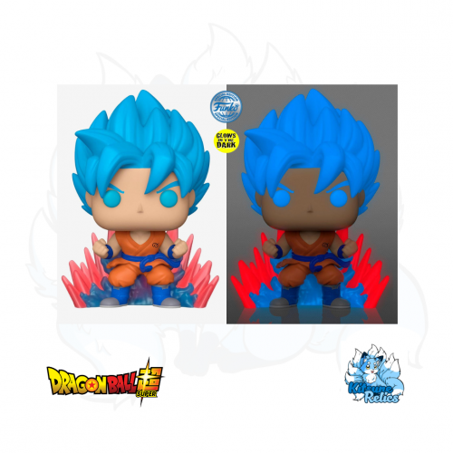 Funko - Dragon Ball Super - SSGSS Goku Kaio-Ken Times Twenty GITD (#1256)