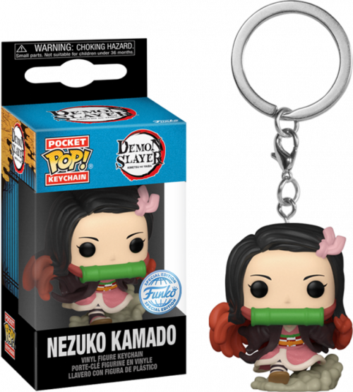 Demon Slayer - Nezuko Kamado Running Keychain