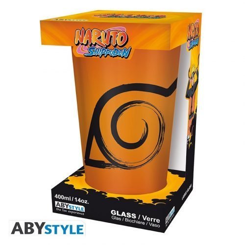 Naruto Shippuden - Large Glass - Konoha & Seal - Image 4