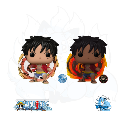 Funko – One Piece – Luffy Red Hawk Chase Bundle (#1273)