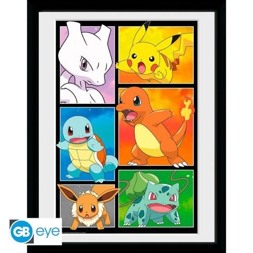 Pokemon - Framed print - Comic panel (30x40)