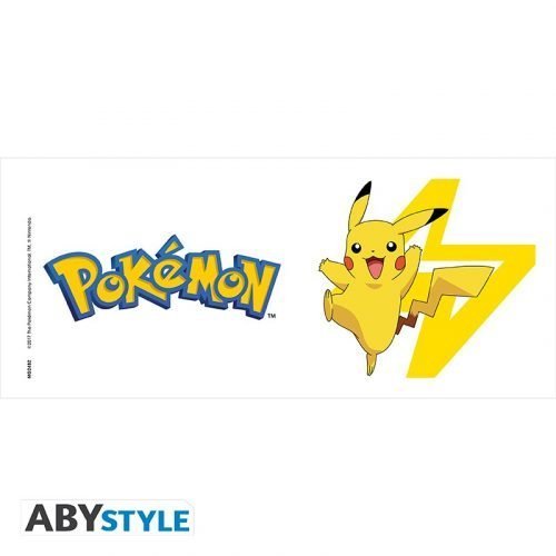 Pokemon - Mug 320mL - Logo & Pikachu - Image 3