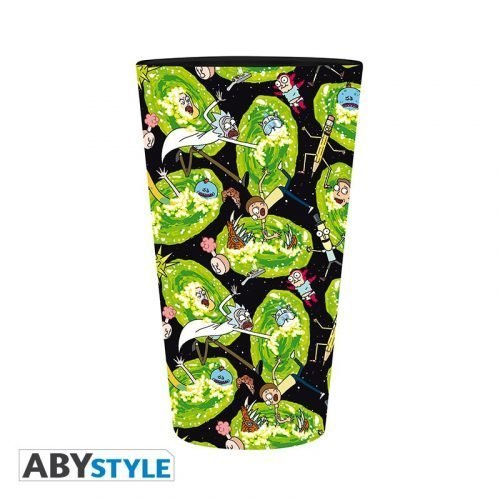 Rick & Morty - Large Glass - Portals - Image 3