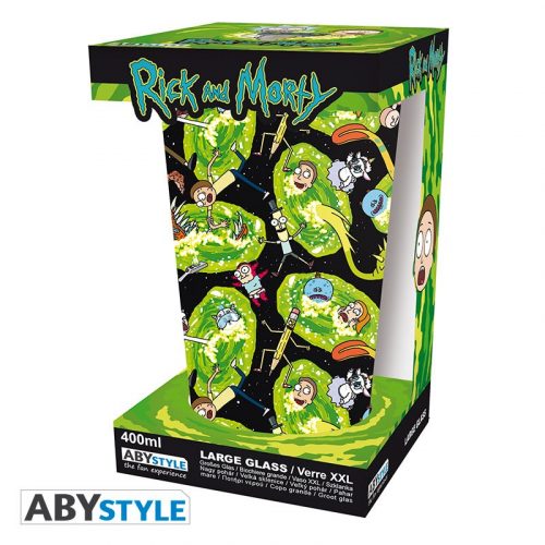 Rick & Morty - Large Glass - Portals - Image 4