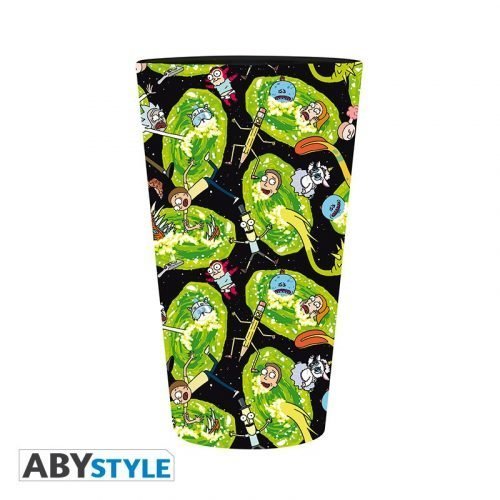 Rick & Morty - Large Glass - Portals - Image 2