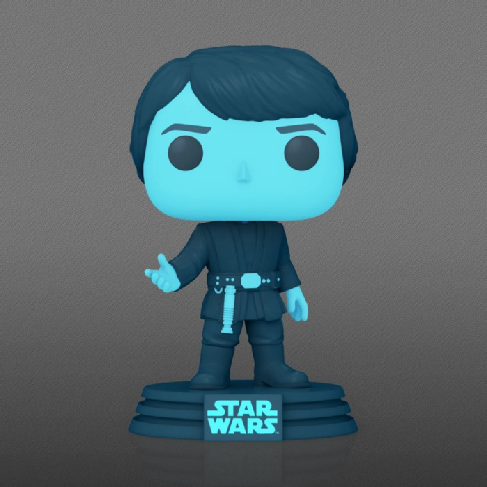 Funko - Star Wars Episode VI: Return of the Jedi 40th - Holographic Luke Skywalker GITD (#615) - Image 2