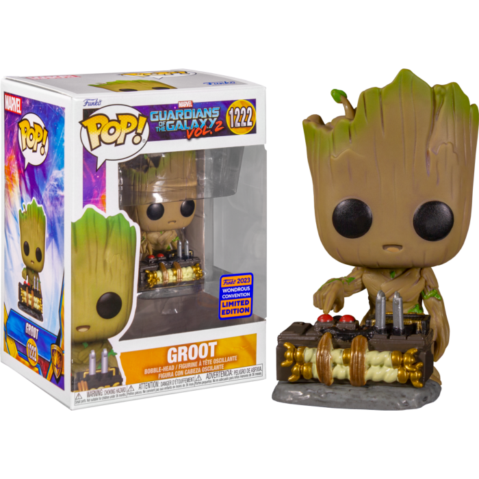 Funko - Marvel - Guardian's of the Galaxy Vol. 2 - Groot with Detonator  (#1222) - Kitsune Relics