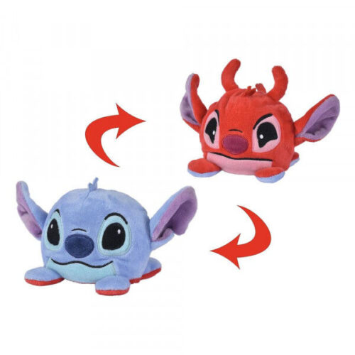 Disney Plus - Lilo & Stitch - Stitch & Leroy Reversible Mood Plush Toy