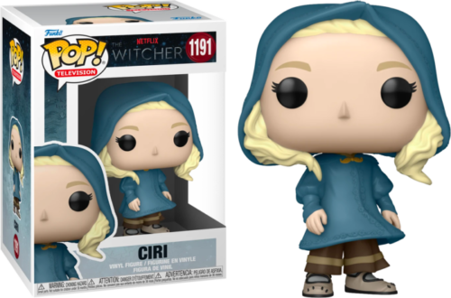 Funko - The Witcher (2019) - Ciri with Blue Hood (#1191)