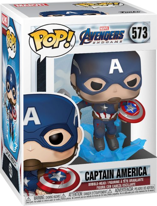 Funko – Marvel – Avengers Endgame – Captain America with Broken Shield (#573)