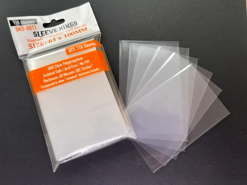 Sleeve Kings – Magnum 7 Wonders Card Sleeves, 110 Pack, 60 Microns (65 x 100 mm)