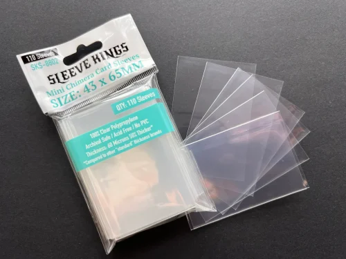Sleeve Kings – Mini Chimera Game Card Sleeves, 110 Pack, 60 Microns (43 x 65 mm)