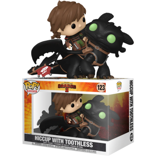 Funko – DreamWorks – How to Train Your Dragon 2 – Hiccup with Toothless Rides (#123)