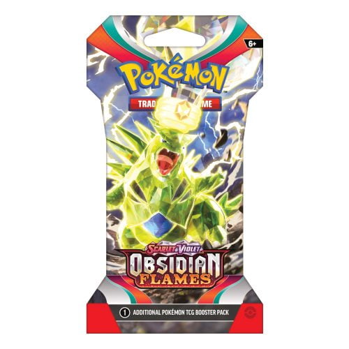 TCG - Pokémon - Scarlet & Violet 3 - Obsidian Flames - Sleeved Booster Pack (186-85516) - Image 3