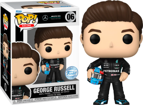 Funko - Formula One - AMG Petronas Formula One Team - George Russell with Helmet (#06)