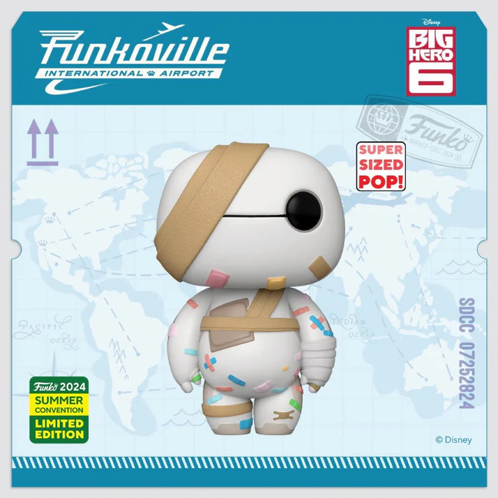 Funko - Disney - Big Hero 6 - Baymax With Bandaids 6 Inch (#1464) - Image 2