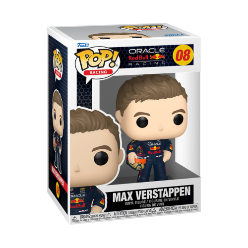Funko – Formula One – Oracle Red Bull Racing – Max Verstappen with Helmet (#08)
