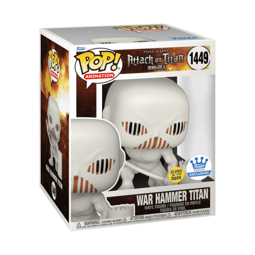 Funko – Attack on Titan – War Hammer Titan GITD Super Size (#1449)