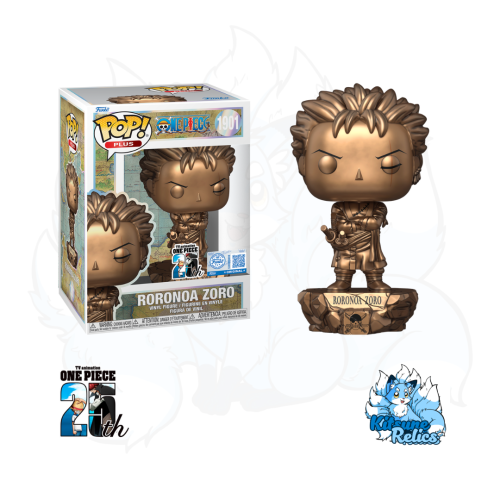 Funko – One Piece – Roronoa Zoro Statue Bronze Plus Size (#1901)
