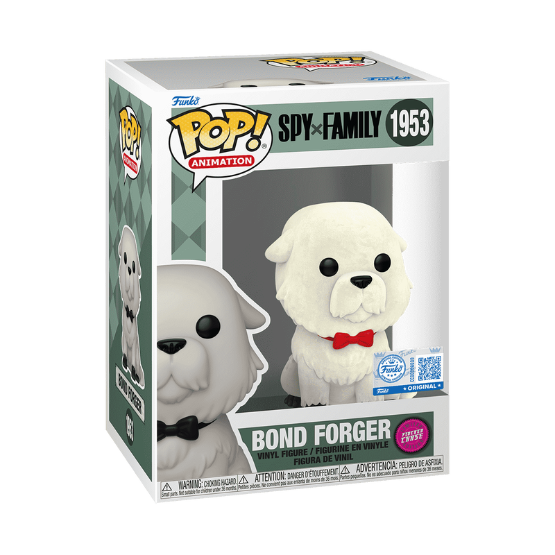 1953-spy-x-family-bond-forger-flocked-chase-special-edition-exclusive-funko-pop-vinyl-figure-kitsune-relics