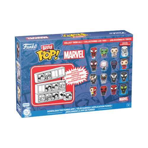 Funko – Spider-Man 4-pack Bitty Pop (#Series 2)
