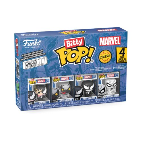 Funko – Spider-Man 4-pack Bitty Pop (#Series 3)