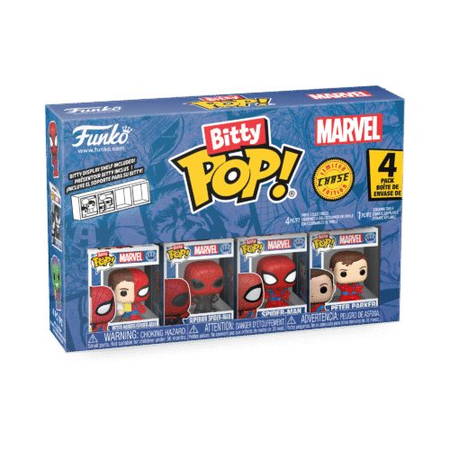 Funko – Spider-Man 4-pack Bitty Pop (#Series 4)