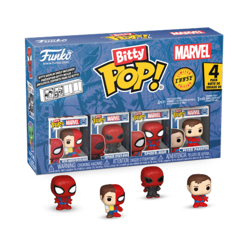 Funko – Spider-Man 4-pack Bitty Pop (#Series 4)