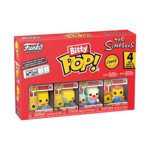 Funko – The Simpsons 4-pack Bitty Pop (#Series 1)