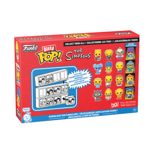 Funko – Bitty Pop! The Simpsons 4-pack Series 3