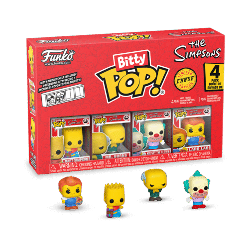 Funko – The Simpsons 4-pack Bitty Pop (#Series 1)