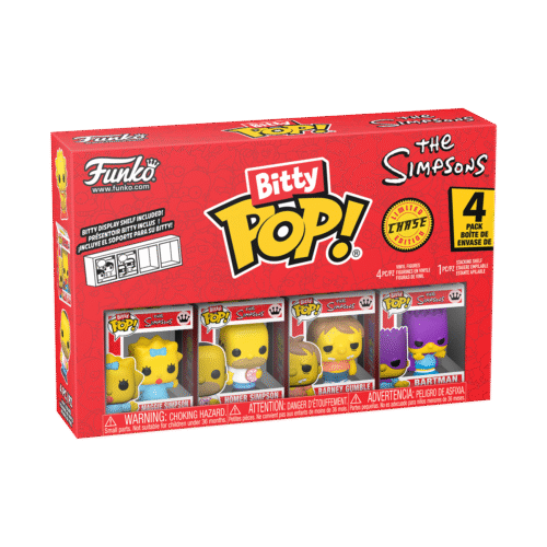 Funko – Bitty Pop! The Simpsons 4-pack Series 3