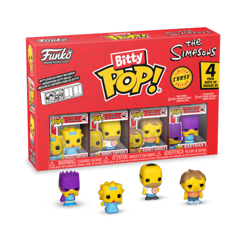 Funko – Bitty Pop! The Simpsons 4-pack Series 3