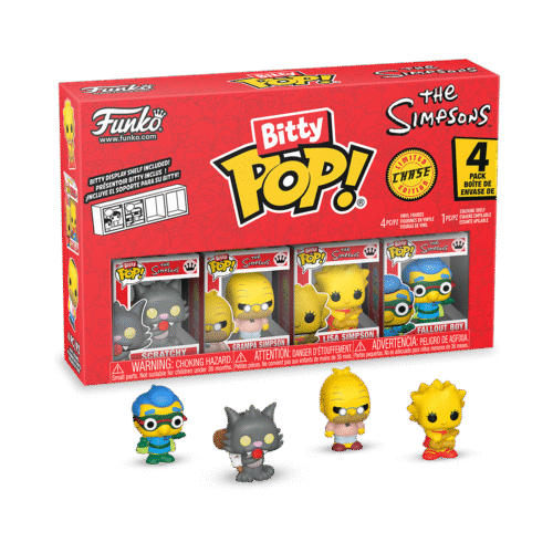 Funko – Bitty Pop! The Simpsons 4-pack Series 4