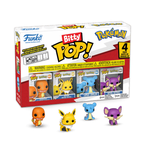 Funko – Pokémon 4-Pack Bitty Pop (#Series 2)