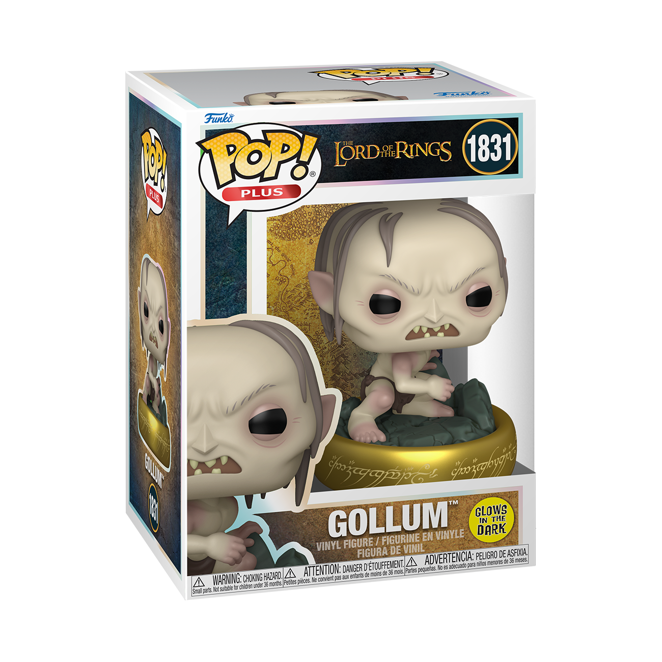 Funko - The Lord of the Rings - Gollum with Ring GITD (#1831)