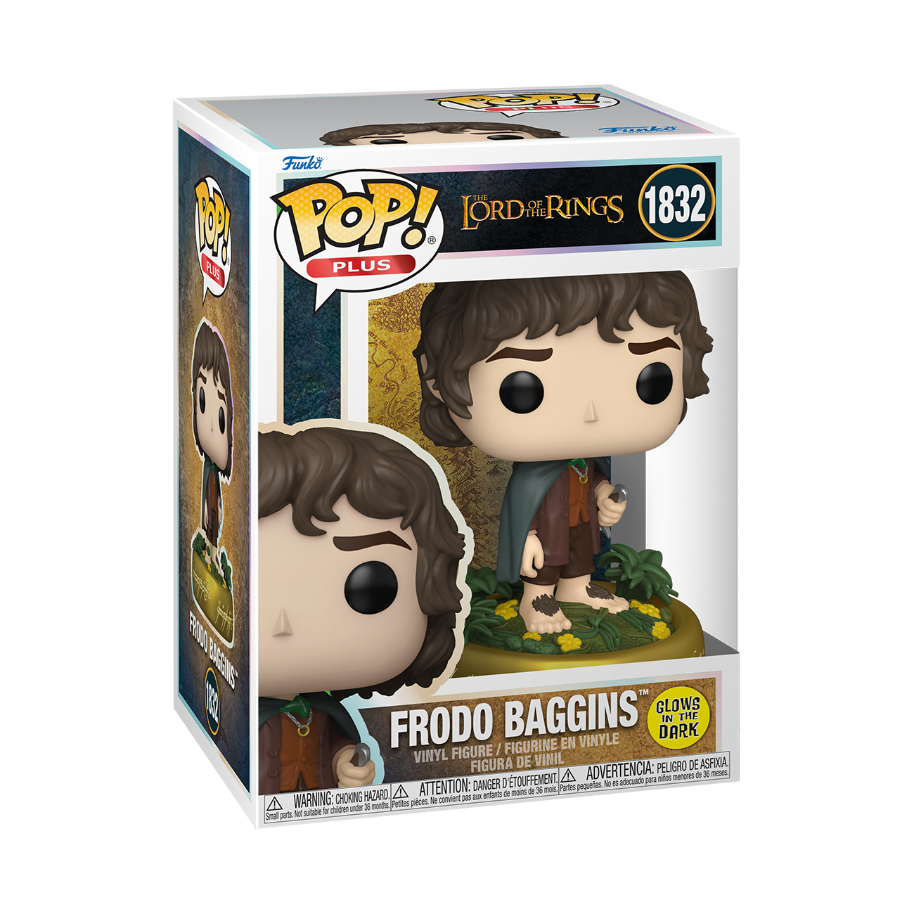 Funko - The Lord of the Rings - Frodo Baggins with Ring GITD (#1832)