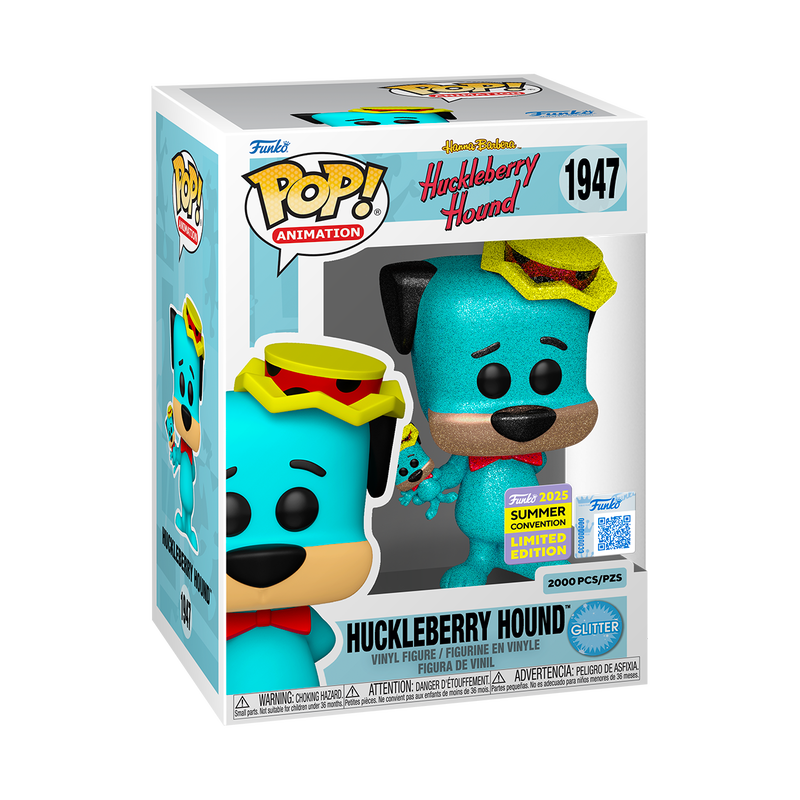 Funko - Hanna Barbera - Glitter Huckleberry Hound Limited Edition 2000 Pieces (#1947)