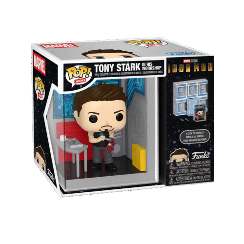 Funko - Marvel - Iron Man - Tony Stark in his Workshop (#Nooks)