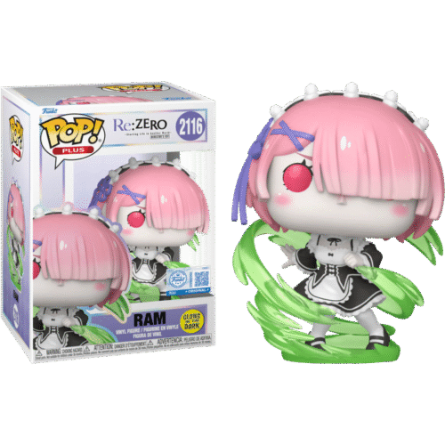 Funko – Re:ZERO – Ram Wind Magic GITD (#2116)